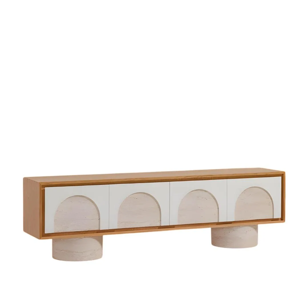 Traverten Ayaklı Kemerli TV Ünitesi HM-79